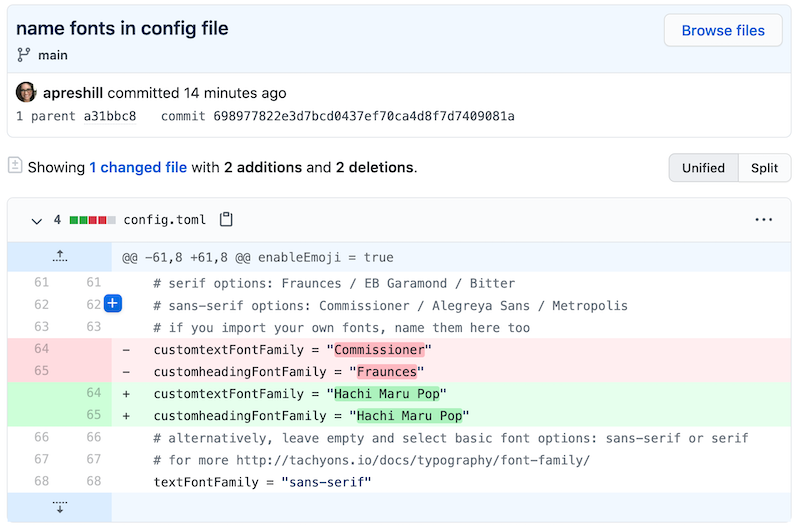 Style your site typography Holt Dwyer